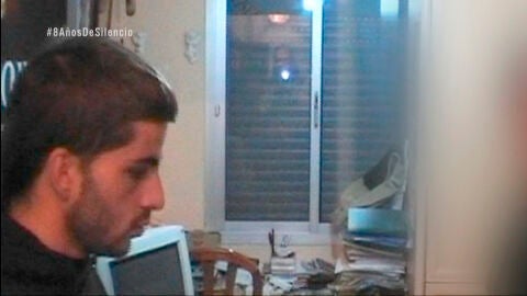 Miguel Carcaño durante la reconstrucción judicial