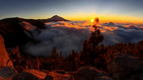 Frame 38.464021 de: Un astro-fot&oacute;grafo graba el cielo sobre el Teide con c&aacute;maras a&eacute;reas de alta definici&oacute;n 