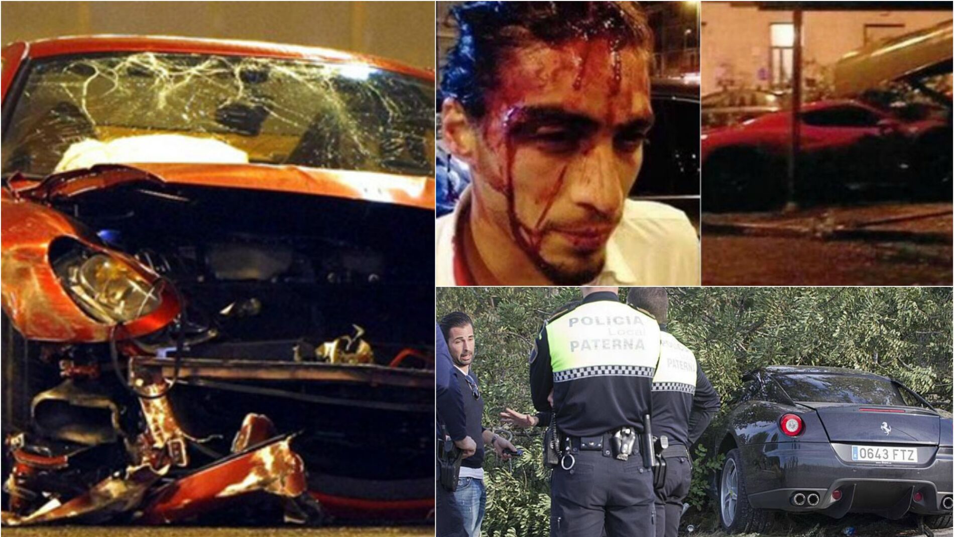 Neymar, el &uacute;ltimo en destrozar su Ferrari