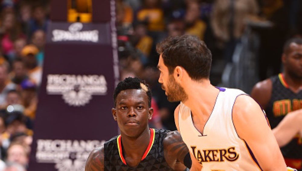 Calderón, en acción ante los Hawks