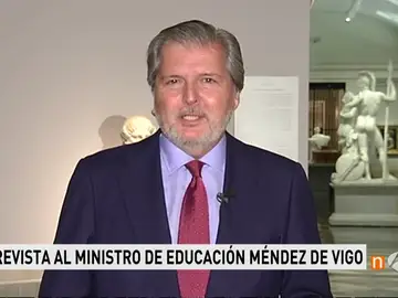El ministro de Educación, Íñigo Méndez de Vigo El ministro de Educación, Íñigo Méndez de Vigo