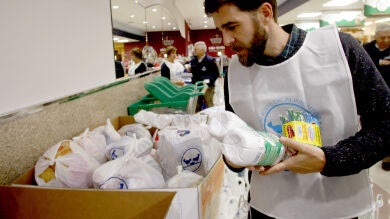 Los españoles donan 22 millones de kilos de comida en la Gran Recogida del Banco de Alimentos