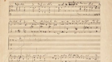Partitura de Gustav Mahler