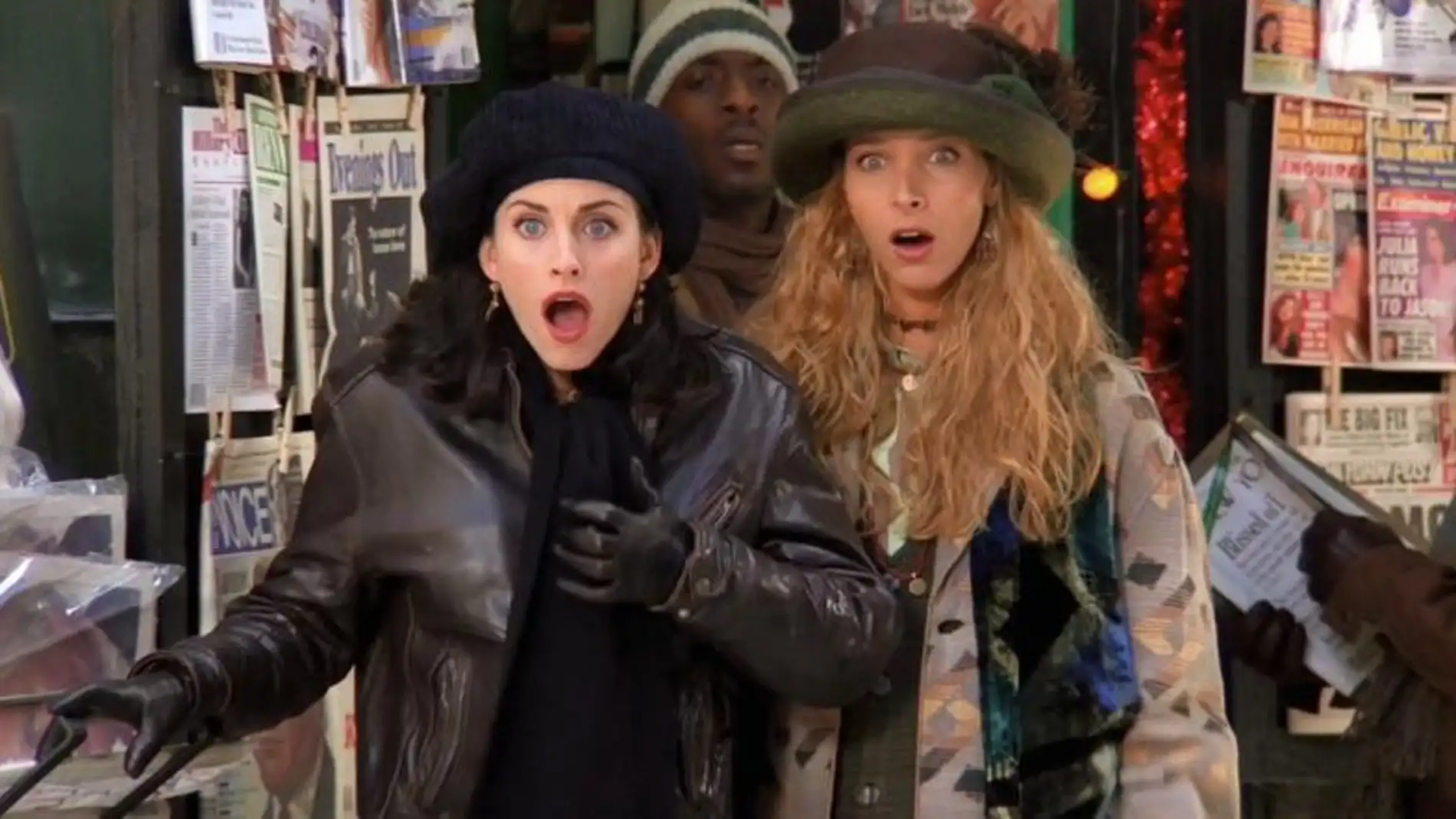 Mónica y Phoebe en 'Friends'