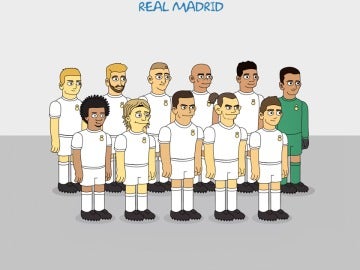 El Real Madrid de Los Simpson