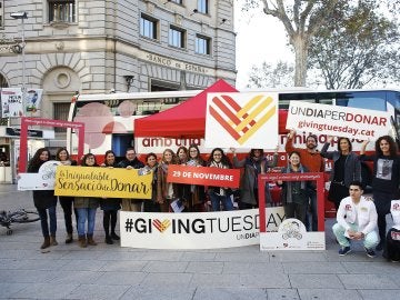 'Giving Tuesday' en Barcelona