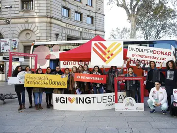 'Giving Tuesday' en Barcelona 'Giving Tuesday' en Barcelona