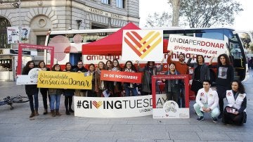 'Giving Tuesday' en Barcelona