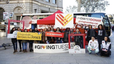 La solidaridad ciudadana se da cita con el #GivingTuesday para reivindicar el valor del voluntariado