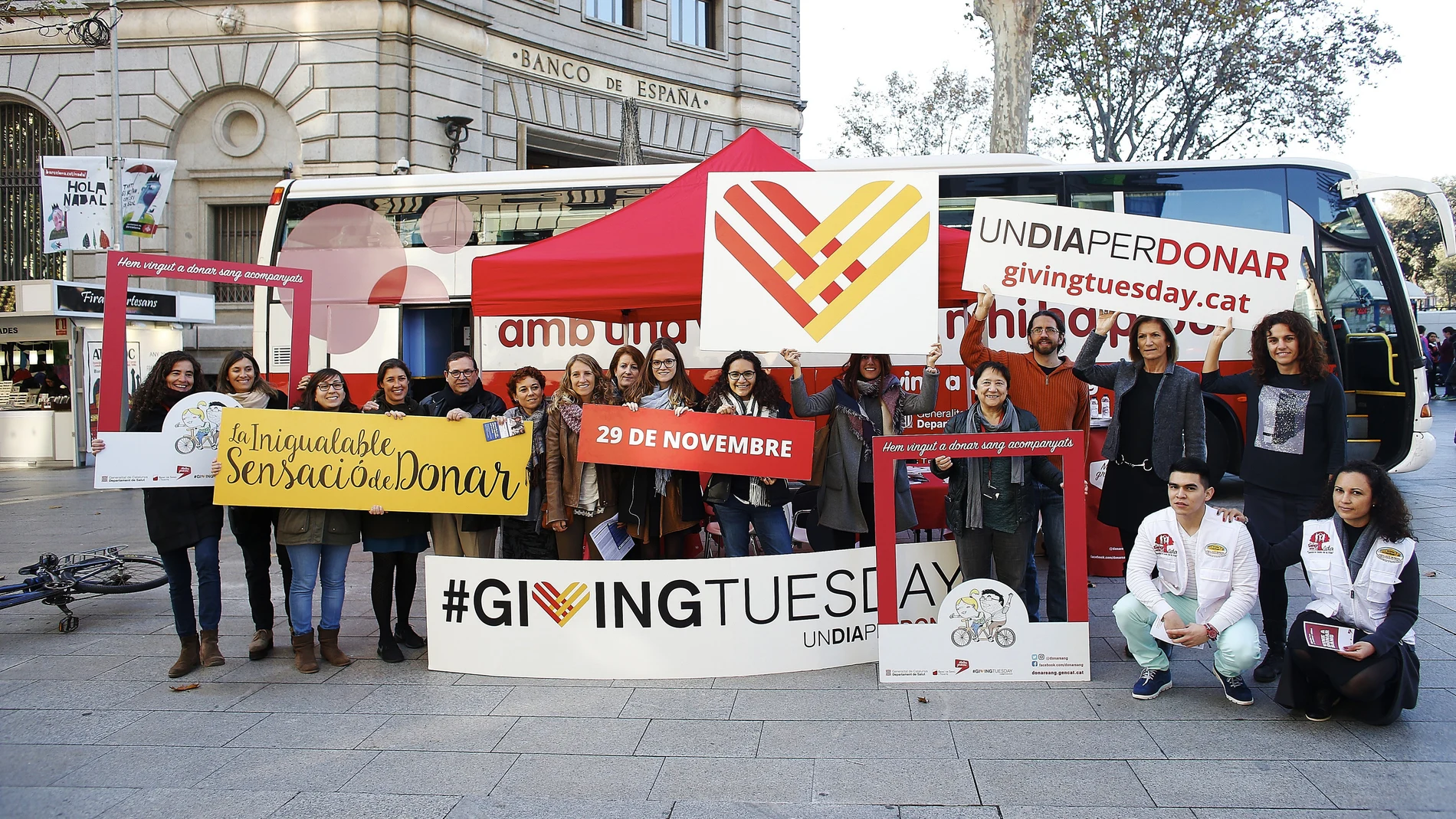 'Giving Tuesday' en Barcelona 'Giving Tuesday' en Barcelona