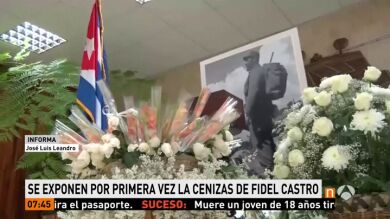 Las cenizas de Fidel Castro reposan en la sala Granma del Ministerio de las FAR