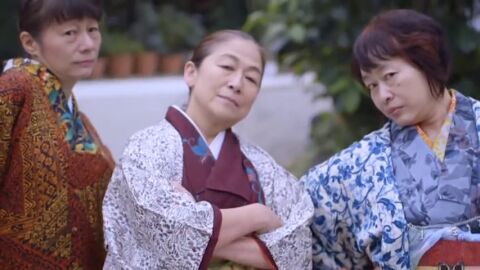Frame 22.366765 de: Tres abuelas japonesas al ritmo de Bruno Mars 