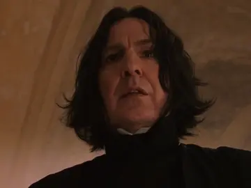 Alan Rickman interpretando a Snape en 'Harry Potter' Alan Rickman interpretando a Snape en 'Harry Potter'