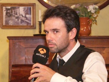Raúl Peña se despide de su compañera en la serie