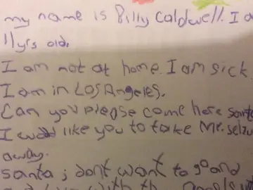 La carta de Billy a Papá Noel La carta de Billy a Papá Noel