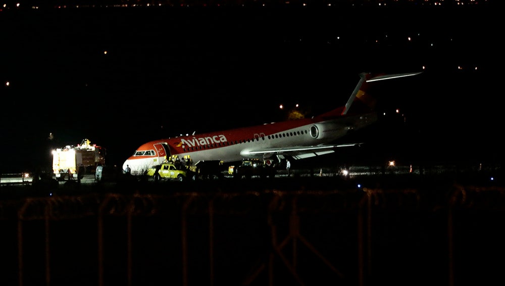 Avión de Avianca