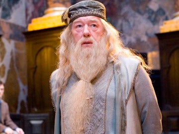 Dumbledore en 'Harry potter y el Cáliz de Fuego'