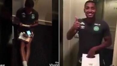 Thiaguinho, el jugador del Chapecoense al que le anunciaron que iba a ser padre antes de subir al avión
