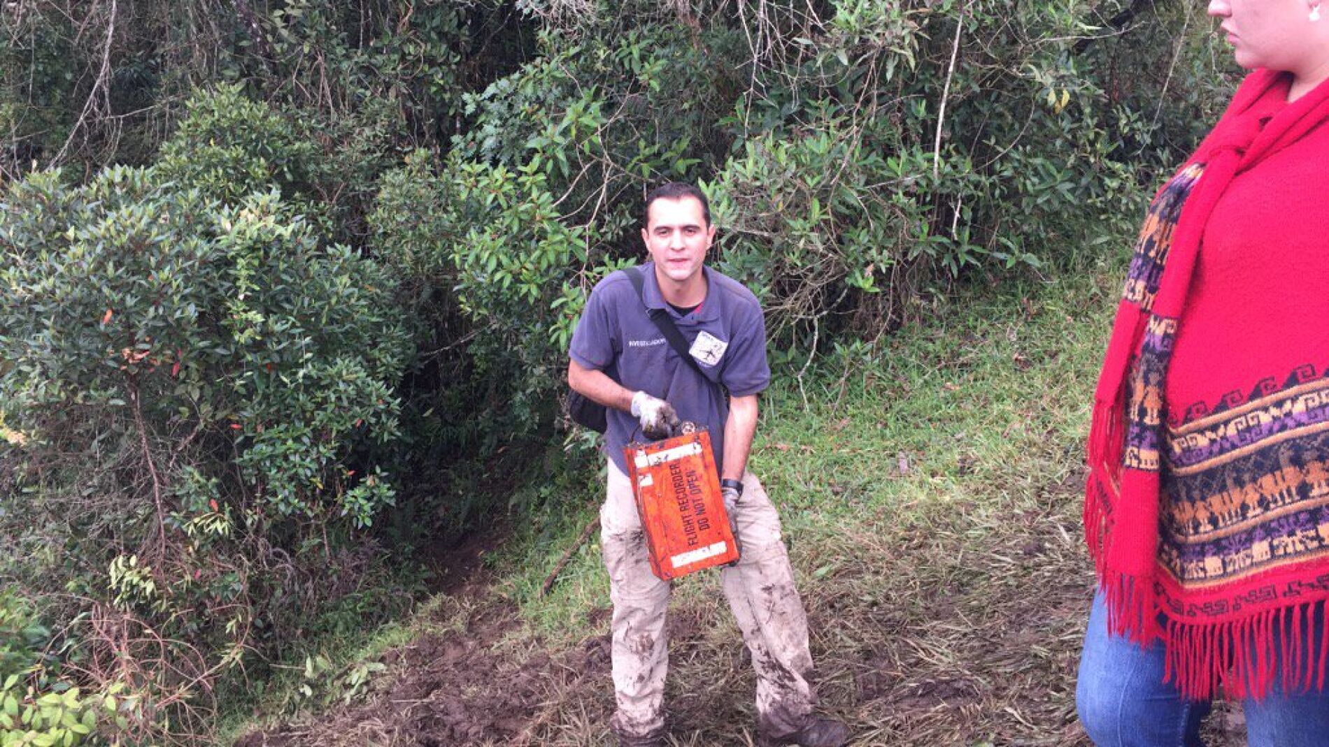 Muestran la caja negra del avi&oacute;n que transportaba al Chapecoense