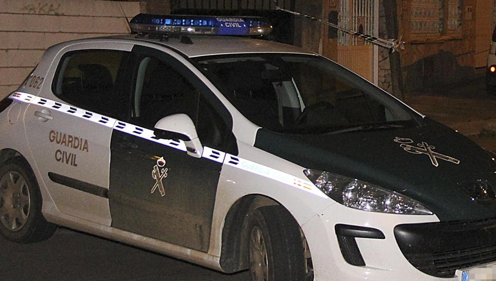 Un coche de la Guardia Civil