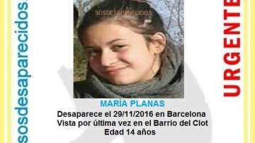 Desaparecida una joven de 14 años