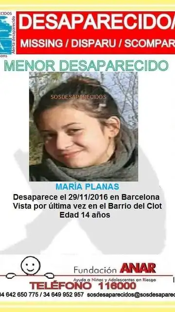 Desaparecida una joven de 14 años Desaparecida una joven de 14 años