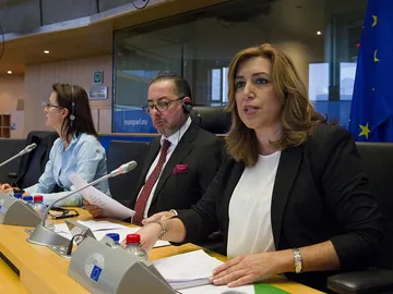 Susana Díaz en Bruselas Susana Díaz en Bruselas
