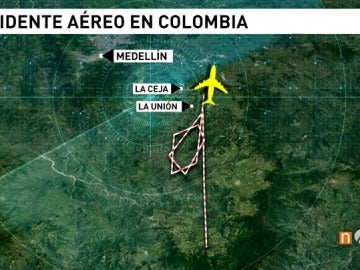 Frame 84.057959 de: El avión siniestrado del Chapecoense se habría quedado sin combustible al no tener prioridad en pista