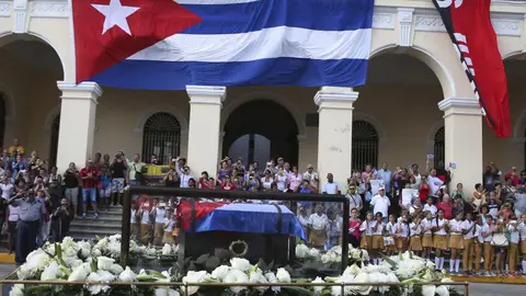 Las cenizas de Fidel Castro en el malecón de Matanzas Las cenizas de Fidel Castro en el malecón de Matanzas