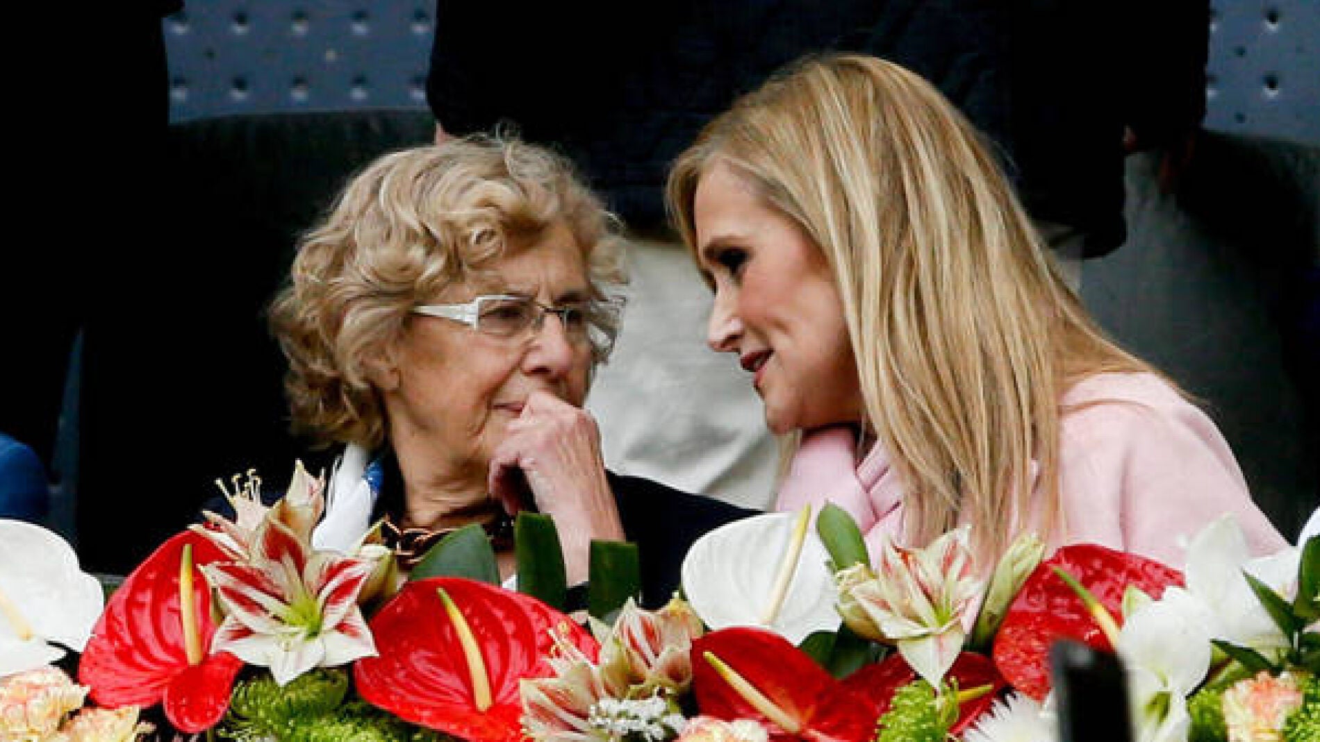 Cristina Cifuentes y Manuela Carmena