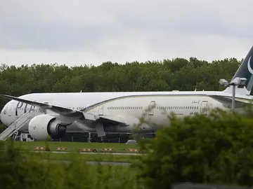 Un avión de la compañía Pakistán Internacional Airlines (PIA) Un avión de la compañía Pakistán Internacional Airlines (PIA)