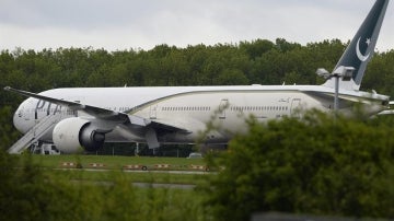 Un avión de la compañía Pakistán Internacional Airlines (PIA)