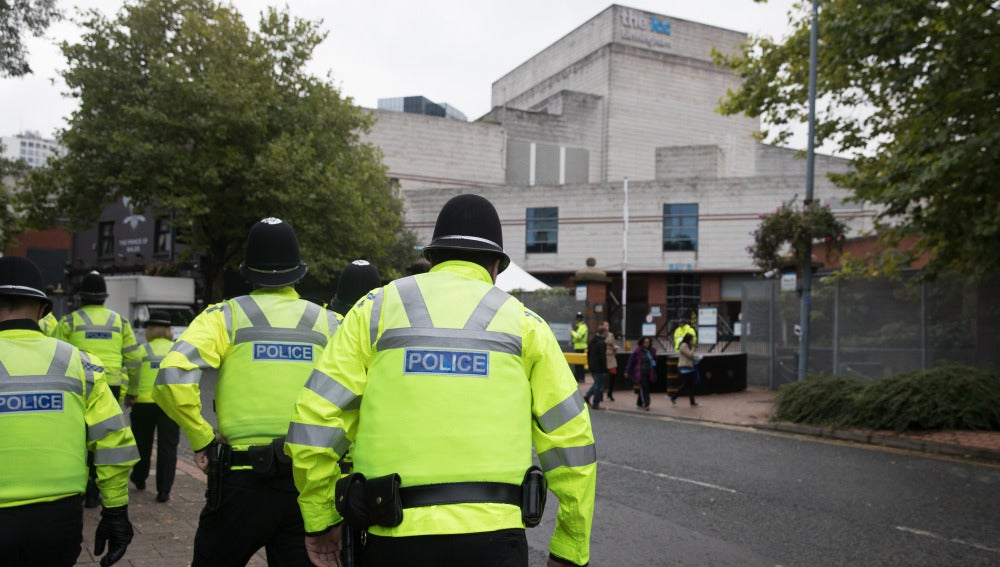Policía británica