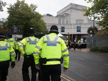 Policía británica Policía británica