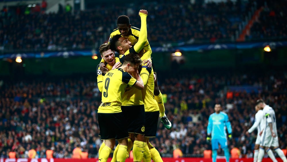 El Dortmund empate en el Bernabéu