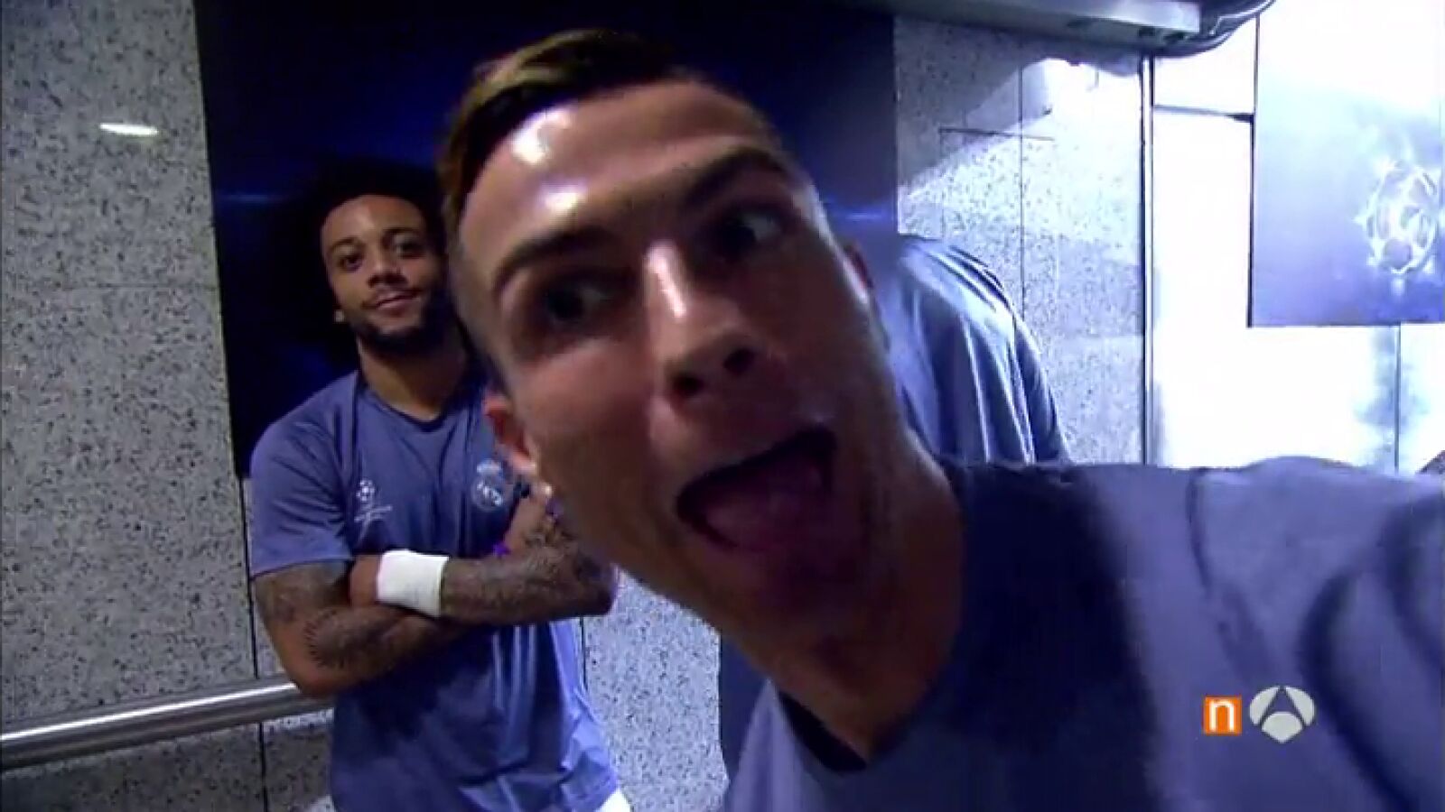 Cristiano, de las bromas en el vestuario a la desesperación en el campo: así vivió el partido contra el Dortmund
