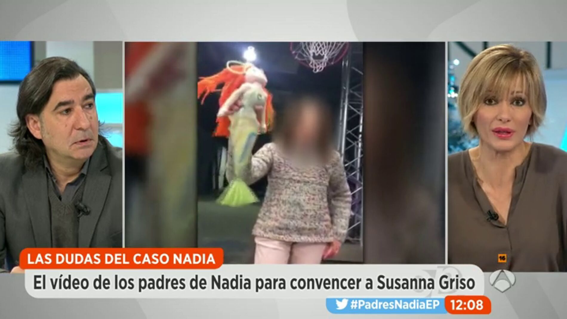 Susanna Griso tras revivir el tierno v&iacute;deo de Nadia: "Ya no me creo nada"