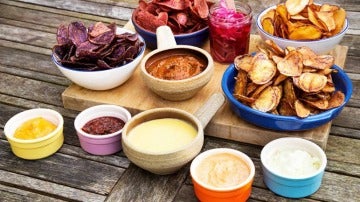 Las patatas se pueden combinar con salsas