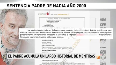 Frame 56.408013 de: El largo historial de mentiras de Fernando Blanco, el padre de Nadia