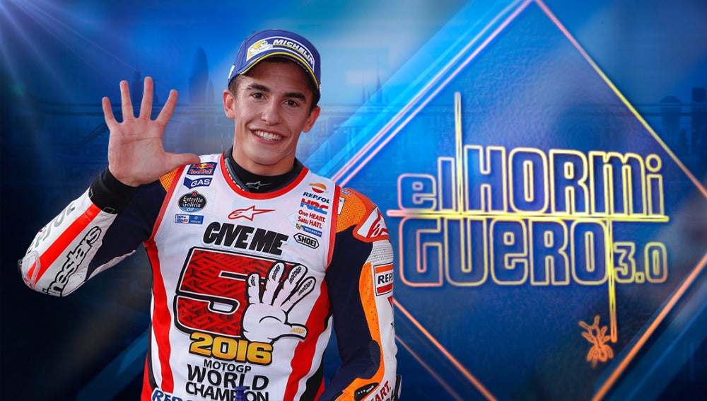 Marc Márquez visita El Hormiguero