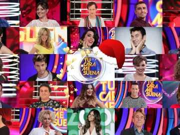 Los concursantes de la historia de ‘Tu cara me suena’ se preparan para la Navidad Los concursantes de la historia de ‘Tu cara me suena’ se preparan para la Navidad