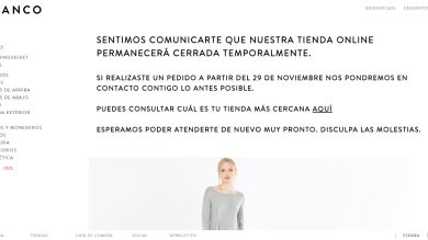La firma de moda Blanco cerrará todas sus tiendas y despedirá a sus cerca de 1.000 empleados