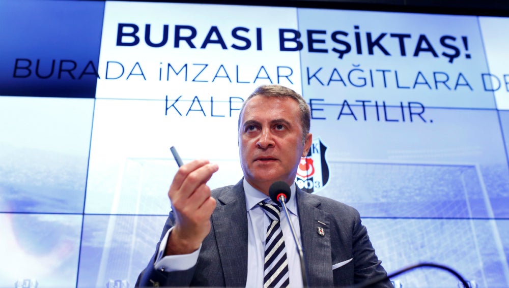 El presidente del Besiktas