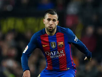 Jordi Alba, en un partido Jordi Alba, en un partido