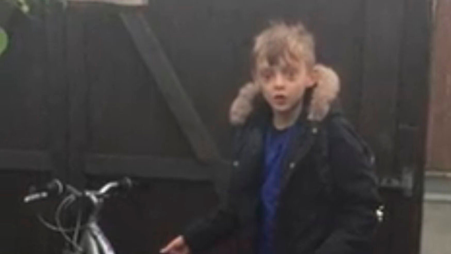 Sorpresa de un ni&ntilde;o cuando le devolvieron su bici