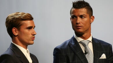 Cristiano y Griezmann vuelve a verse las caras con el Balón de Oro en la mente