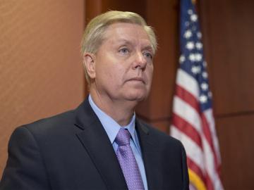 El senador republicano de Carolina del Sur Lindsey Graham