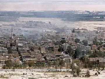 La ciudad de Palmira, Siria La ciudad de Palmira, Siria