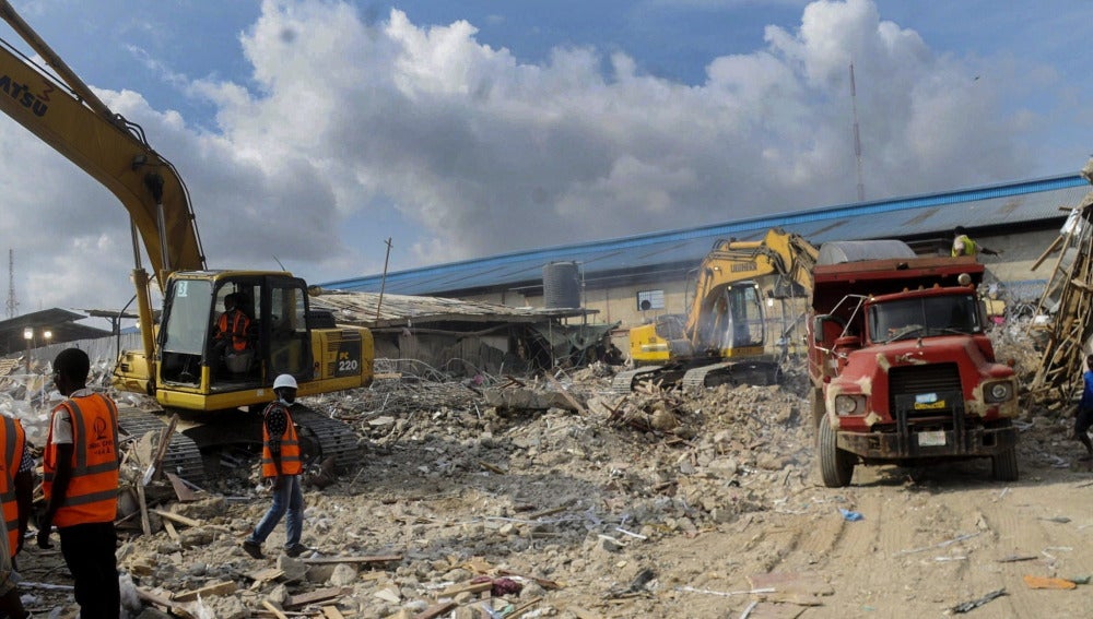 Efectivos de rescate en Nigeria | Imagen de archivo