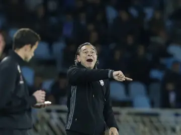 Prandelli en el partido contra la Real Sociedad Prandelli en el partido contra la Real Sociedad